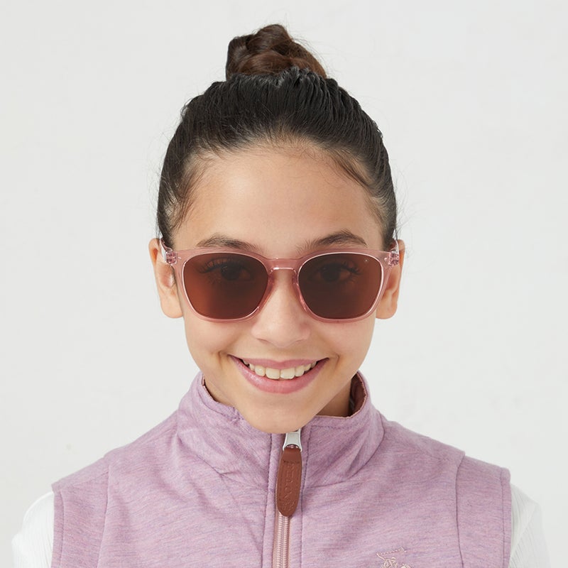 Babamio Brown Square Sunglasses for Women - Image 5